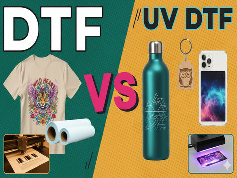 DTF vs UV Dtf